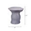 Sculpt End Table-1385707645