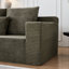Canapé à 5 places en velours côtelé avec porte-gobelets, siège profond surdimensionné, sans assemblage, idéal pour les espaces partagés, canapé modulaire, tissu doux, supports, détente idéale en après-midi-211180541