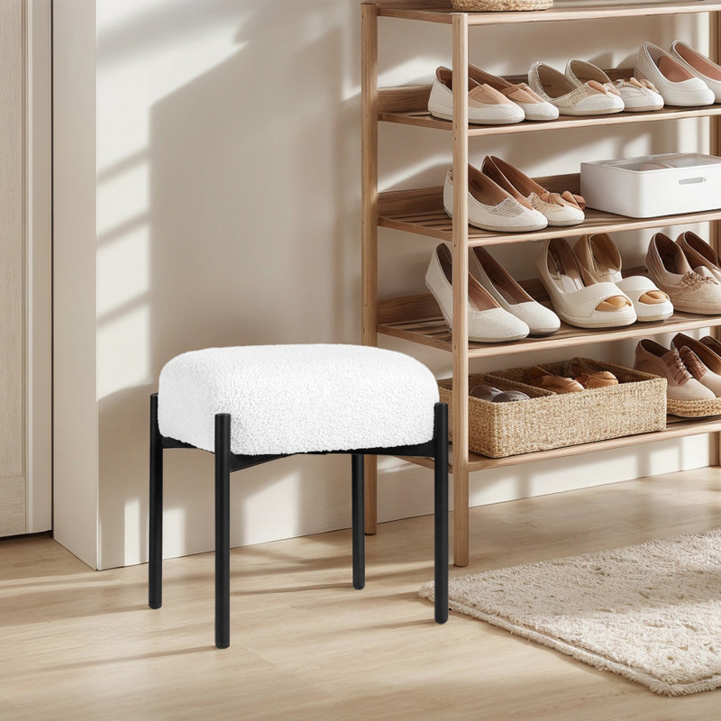 Tabouret d'appoint Falonda, Blanc