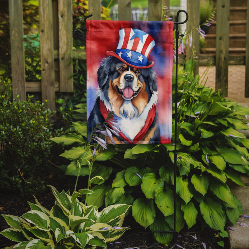 Drapeau patriotique du jardin américain, Dogue du Tibet