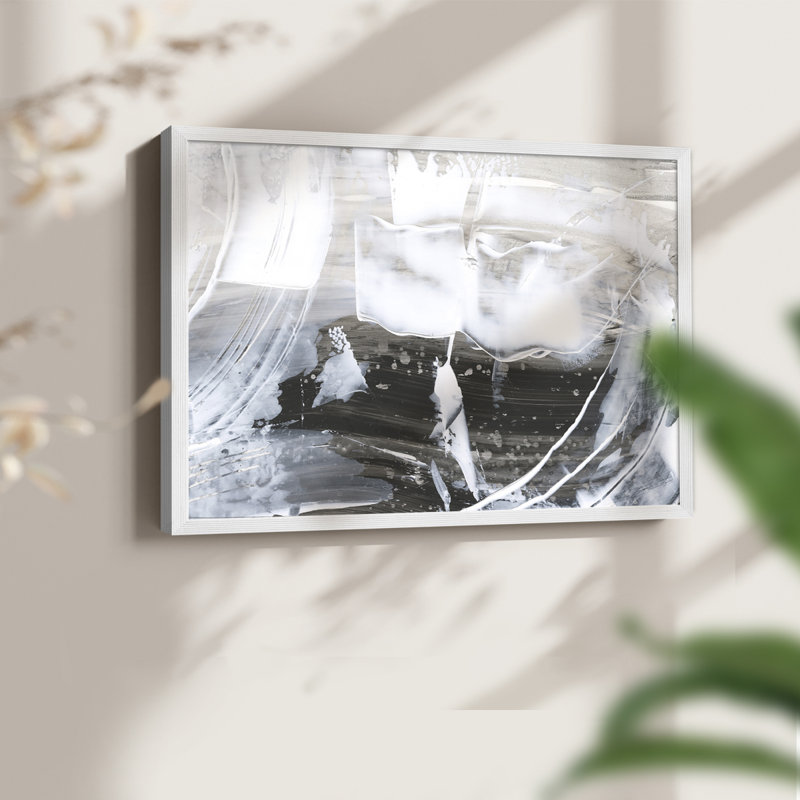 Blizzard Conditions IV - Reproduction encadrée - réversible, H 22 po x l 28 po, Blanc