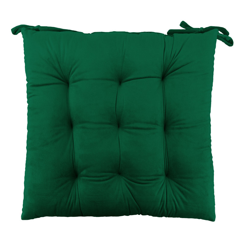 Outdoor 3'' Dining Chair Seat Cushion, Green