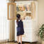 Versatile Folding Wardrobe With Magnetic Door And Wheels, Offering Ample Storage And Easy Mobility