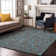 Premium Machine Washable Mayfield AMF1023 Geometric Rug