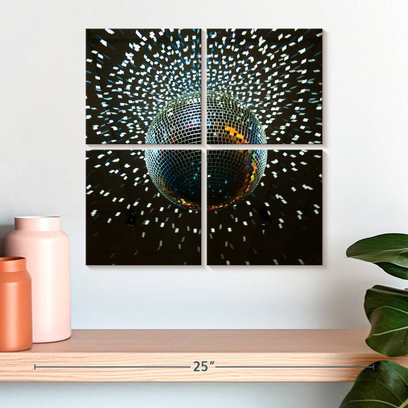 Abarca Disco Ball Lights, 18" H x 18" W