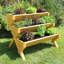 Cailidh Wood Elevated Planter