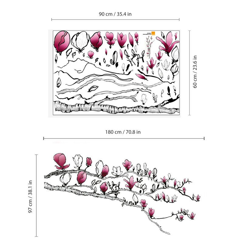 Non-Wall Damaging Wall Decal