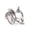 Western Frontier Pewter Cowboy Saddle Napkin Ring