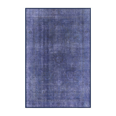 Tapis bleu / gris Icenhour