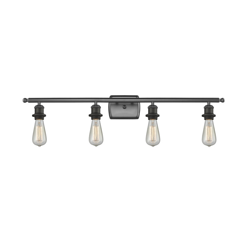Orrwell 4 - Light Dimmable Vanity Light, 6 Watt Vinage LED Bulb, Oil Rubbed Bronze