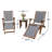 Akiva 2 - Person Patio Conversation Set with Cushions
