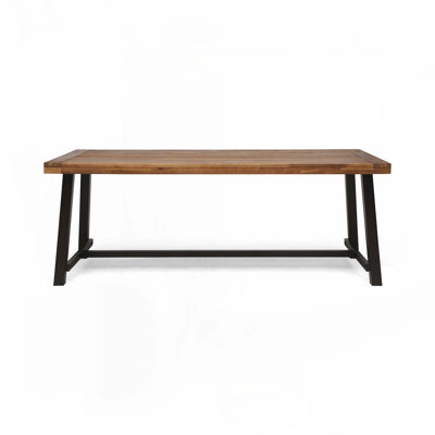 Rectangular Outdoor Dining Table , 79 " W 36 " D
