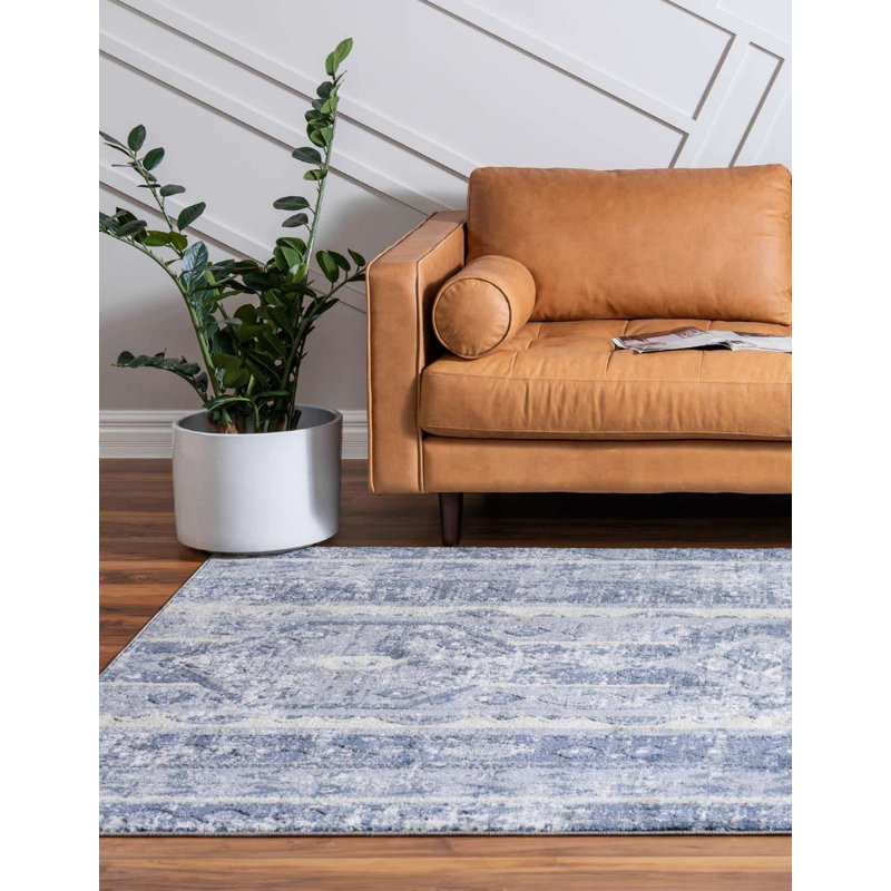 Dunmyer Ikat Indoor Rug, Rectangle 10' x 13'