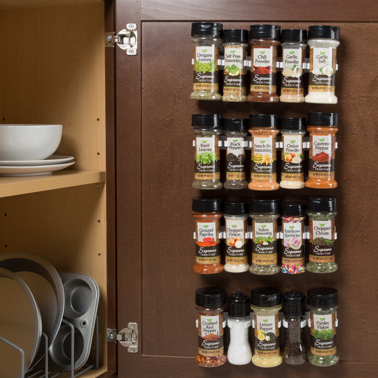 Prep & Savour Wall Spice Rack