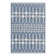 Blue Traliccio Indoor/Outdoor Trellis Rug