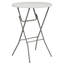 Round Plastic Bar Height Folding Table