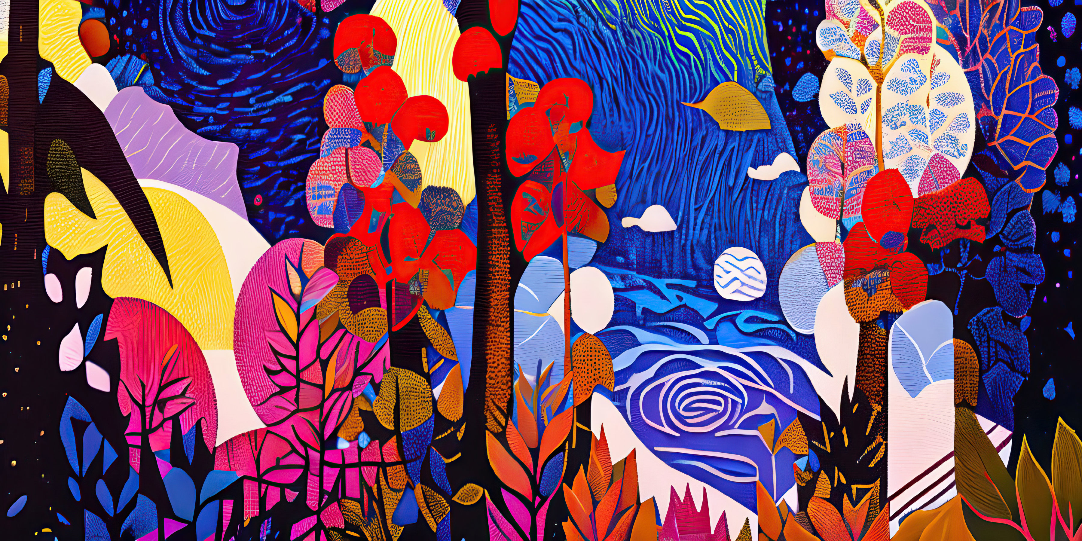 Vault W Artwork Kameron Modern Earth 223 On Canvas Print | Wayfair
