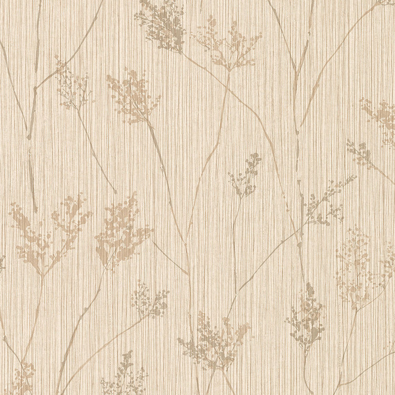 Rouleau de papier peint L 32,7 pi x l 20,5 po Berwyn, Beige