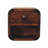 Solid Wood Curved Wall Mounted Bedside-407270890