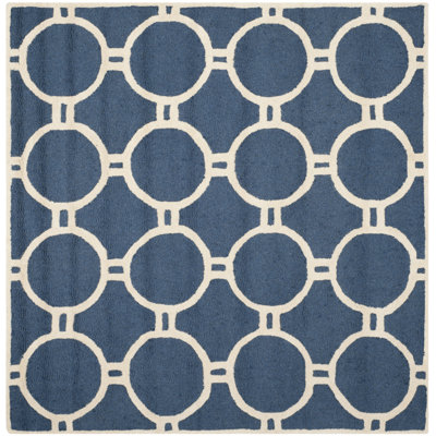 Cambridge Hand Tufted Wool Geometric Rug