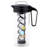 Cold Brew Coffee Maker 1300 ml Borosilicate Glass Carafe with Mesh Filter, Iced Tea Brewer, Leak-Proof Lid, CGJ054