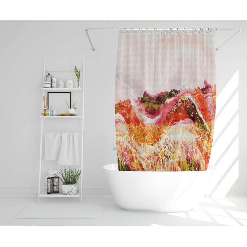 Dimtry Polyester Shower Curtain Set