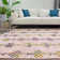 Tapis rose clair Alfa