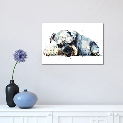«Schnauzer I» par EdsWatercolours - reproduction