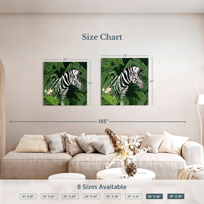 Brampt Leaves And Zebra