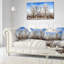 Coussin décoratif «Beautiful Winter Evening View» - paysage imprimé-1471552583-1394891344