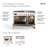 ILVE Majestic II Series 48 inch Dual Fuel Range with 8 Sealed Burners, Griddle (Glass Door)-48279804-48279783