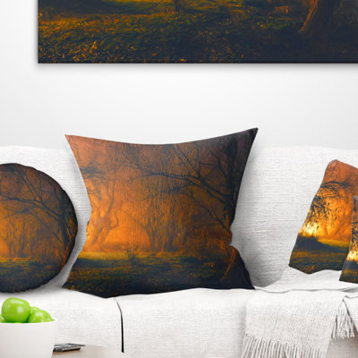 Landscape Throw Pillow