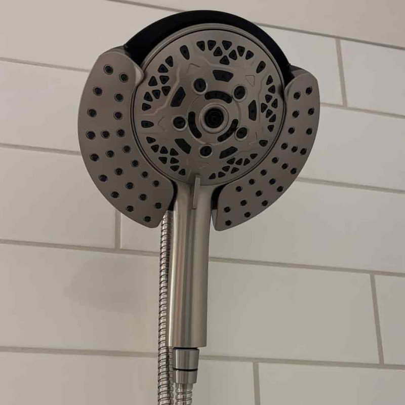 Nickel Dual-Head Rainfall and Handheld Shower Combo