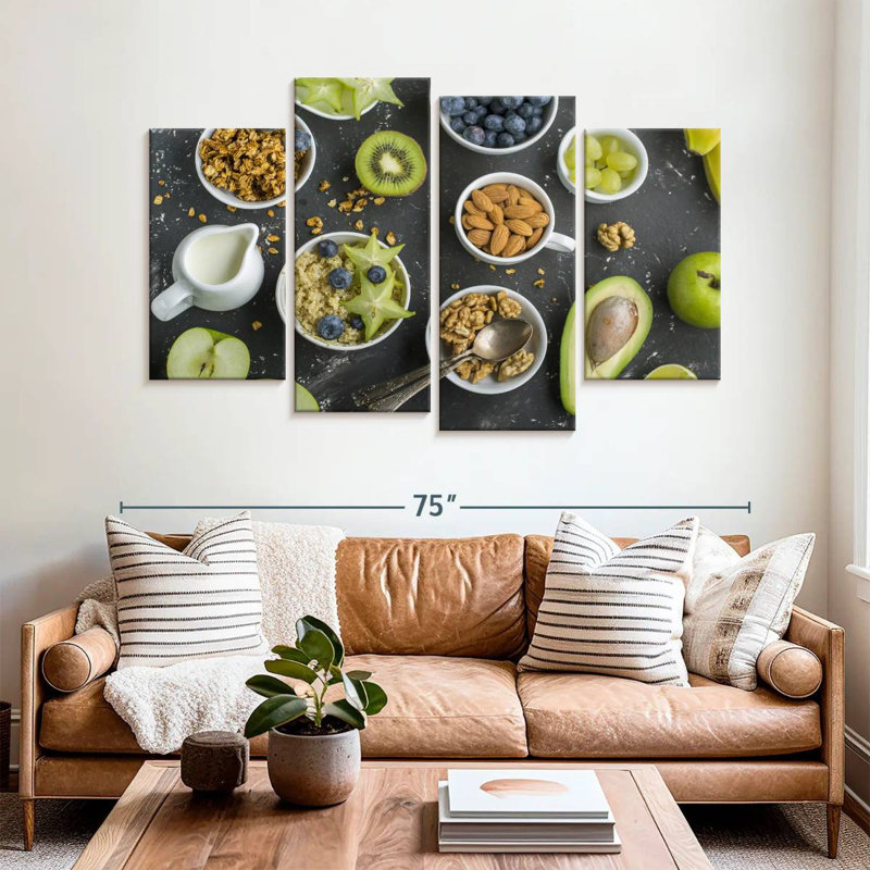 Mixed Fruits And Nuts, H 42 po x l 68 po