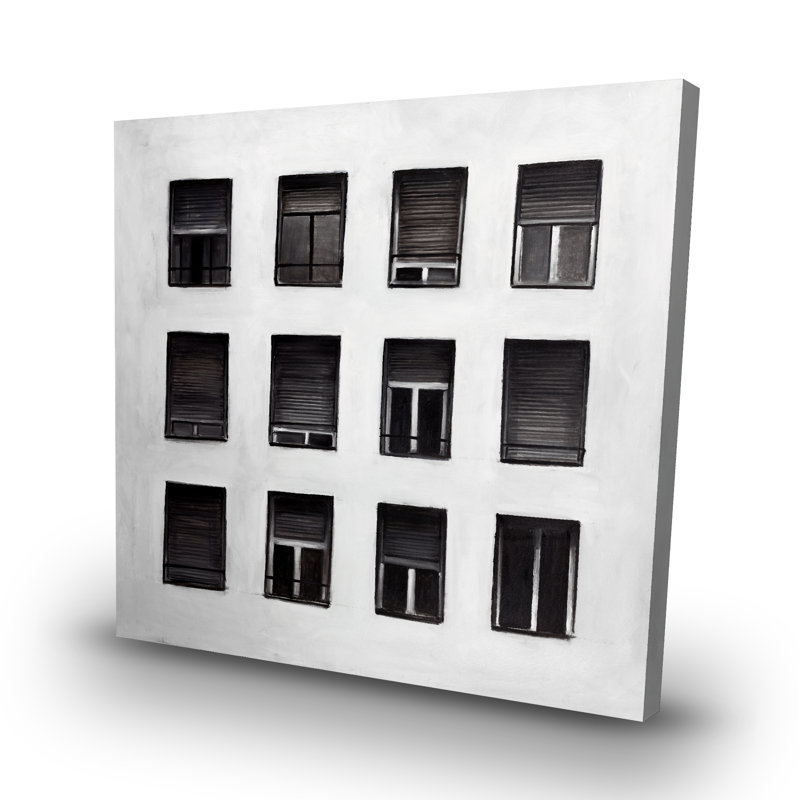 Windows - 32"x32" art on canvas