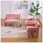 Canapé compact avec accoudoirs doubles Nordic Modern-129410455