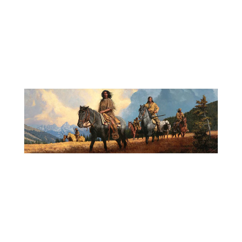 The Shoshone Way by Joe Velazquez - Wrapped Canvas Panoramic Print, 182.88 cm H x 60.96 cm W