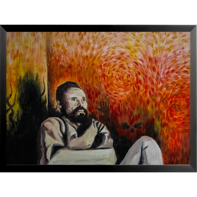 «Mind of a Madman» par Ed Capeau - peinture sur toile