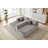 Modular Sectional Sofa with Corduroy Fabric and Sponge Structure-117441650