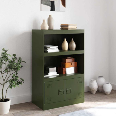 Alonah Steel Accent Cabinet