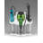 Plastic 3 Compartment Hair Tool Holder