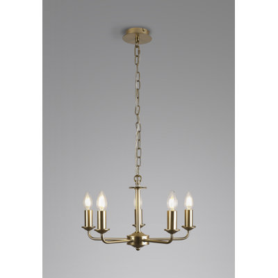 Harrower 5 - Light Candle Style Pendant