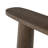 Sargent Yetter Console Table-Rustic Brown Oak Veneer