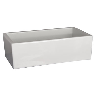 32.75'' L Single Bowl Fireclay Kitchen Sink