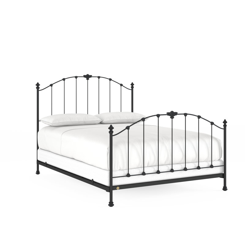 171 Country French Bed | Complete Standard, California King, Gunmetal