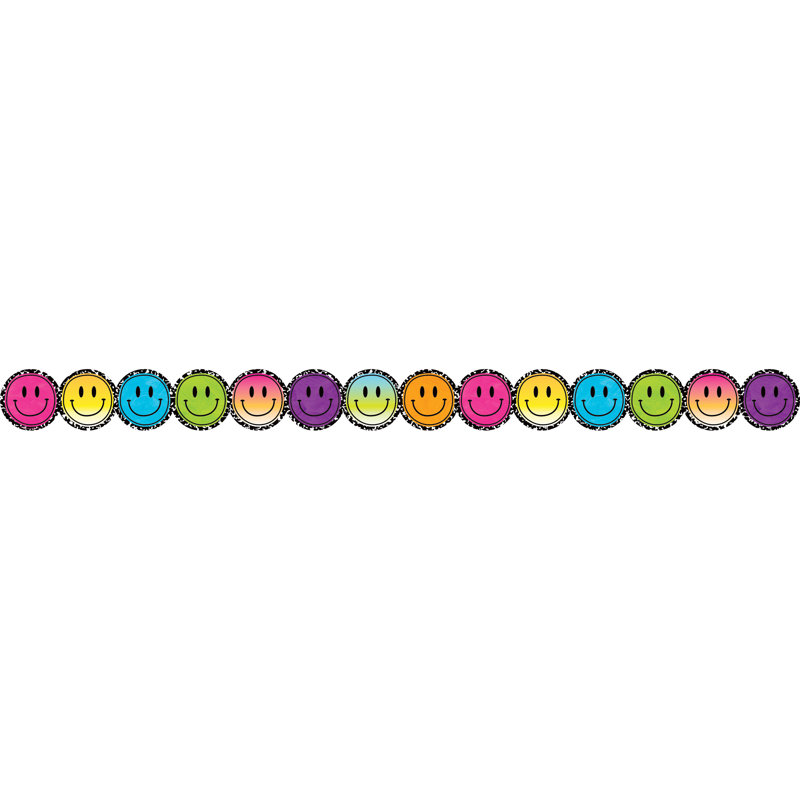 Bordure découpée découpée Brights 4Ever Smiley