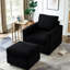 Chaise longue en velours côtelé Corduroy-1139271010