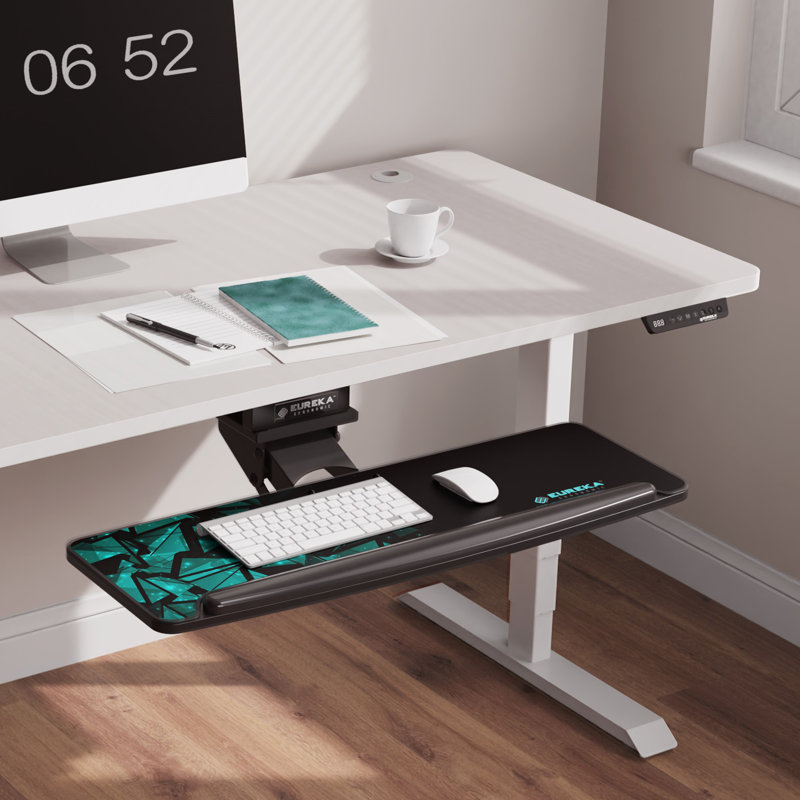 Monestime 9cm H x 72cm W x 26cm D Desk Keyboard Tray