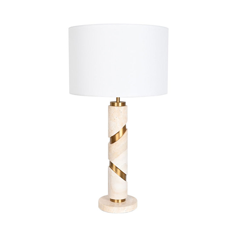 Albina 29.3'' White/Gold Table Lamp