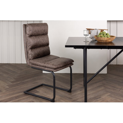 Chapelcrest 47cm H 100% Microfibre Upholstered Upholstered Back Side Chair